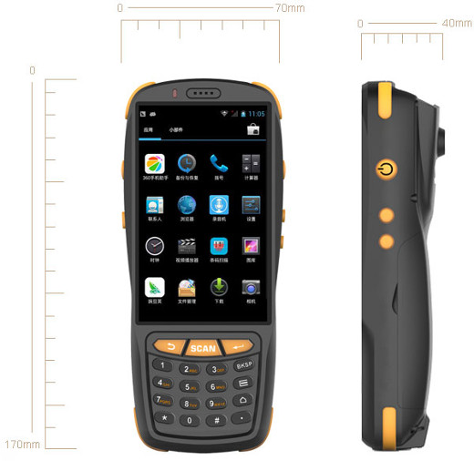 wodoodporny wstrząsoodporny przemysłowy wytrzymały odporny tablet NFC 4G windows 10 wojskowy IP65 MIL-STD 810G